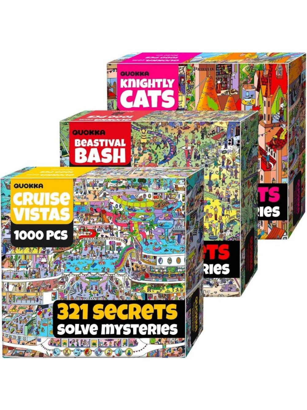 1000 Piece Jigsaw Puzzle Set for Adults – Fun Brain Teasers & Relaxation